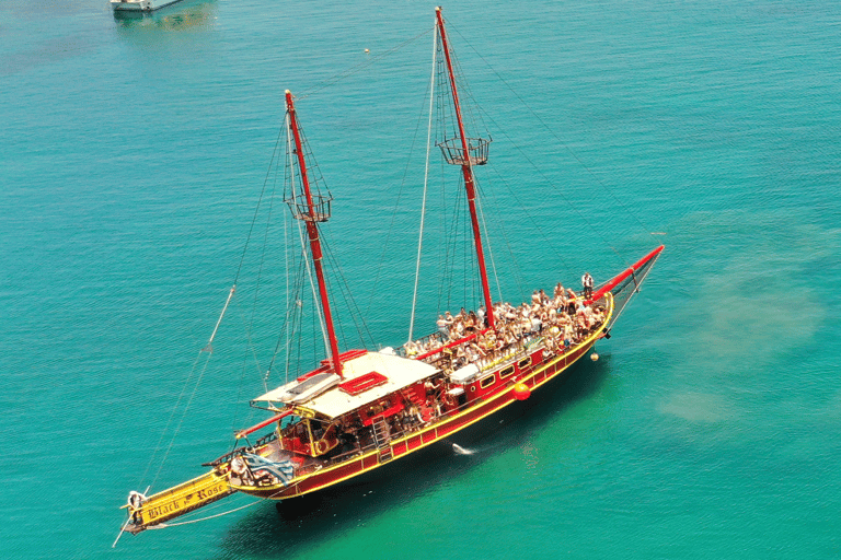 Snorkelcruise langs de kust vanuit de haven van Hersonissos