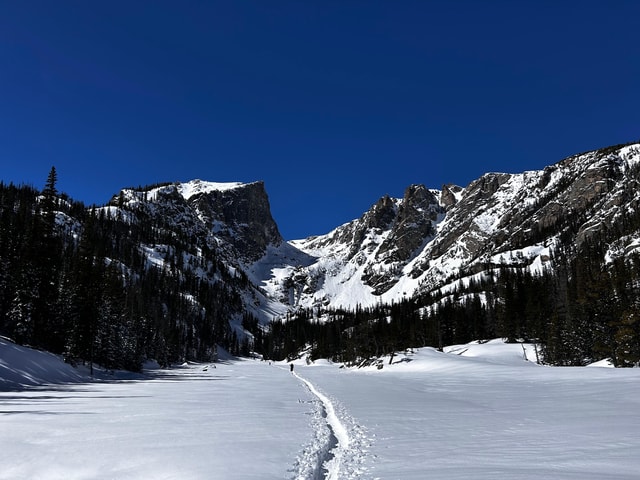 Estes Park: Rocky Mountain National Park Snowshoeing Tour