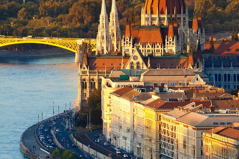 Från Wien: Guidad tur med fotografering i Budapest och BratislavaGruppresa