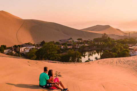 Au départ de Lima : excursion d&#039;une journée à Huacachina pour faire du Sandboard et déguster du vin