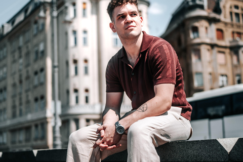 Foto di strada nelle vie più belle di Budapest