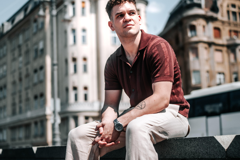 Foto di strada nelle vie più belle di Budapest