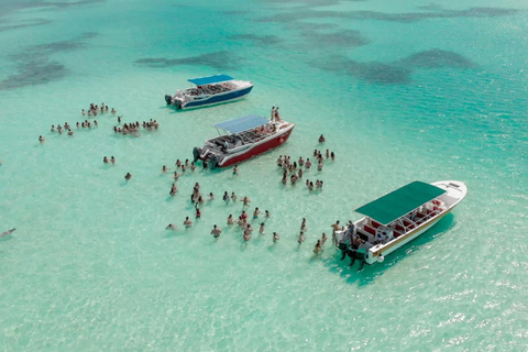 Aventura em barco de vidro em Punta Cana