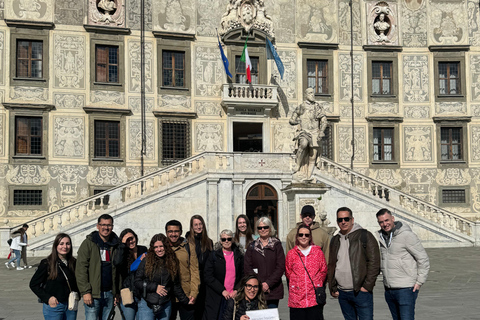 Pisa: Scheve Toren en Mirakelplein met een gediplomeerde gidsGroepsreis