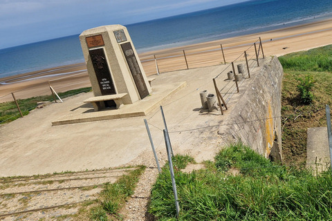 Praias de desembarque na Normandia: Tour particular de um dia saindo de BayeuxCom guia certificado