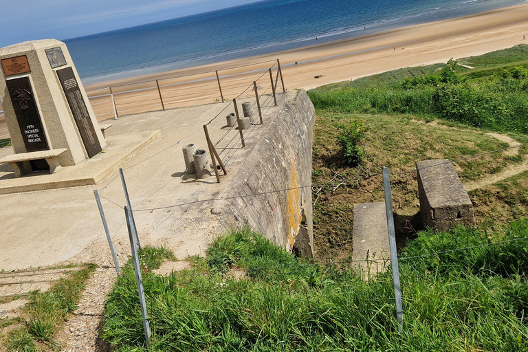 Praias de desembarque na Normandia: Tour particular de um dia saindo de BayeuxCom guia certificado