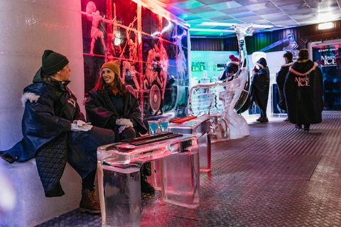 Reykjavik : entrée au bar Magic Ice et verre de bienvenue