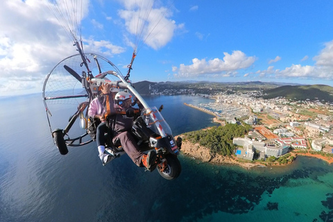 Paseo en Parapente a motor en Ibiza