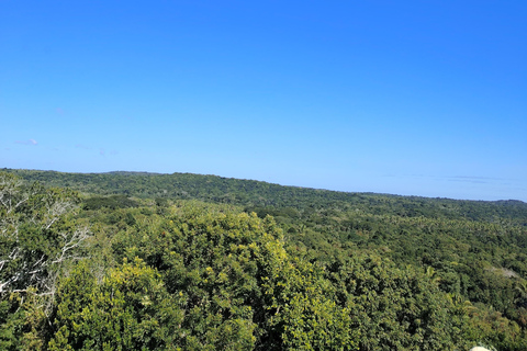 Bacalar: Ichkabal mayan temples & boat tour. Ichkabal only mayan temples guided tour.