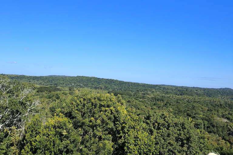 Bacalar: Ichkabal mayan temples & boat tour. Ichkabal only mayan temples guided tour.