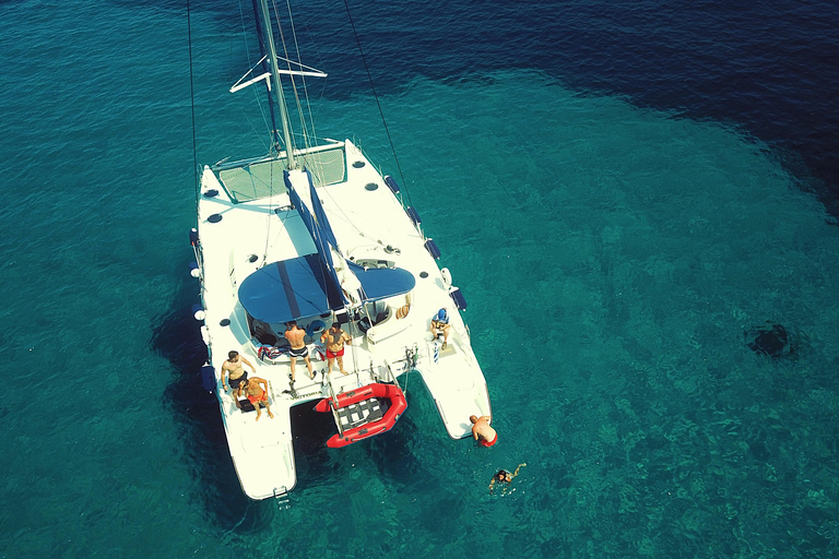 Sithonia: Private Luxury Catamaran Cruise (3, 5, or 7 Hours) Kassandra: Catamaran Day Sailing (7 hours)