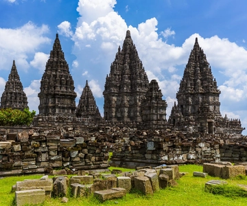 Yogyakarta: Borobudur zonsopgang(gegarandeerd omhoog klimmen)& Prambanan