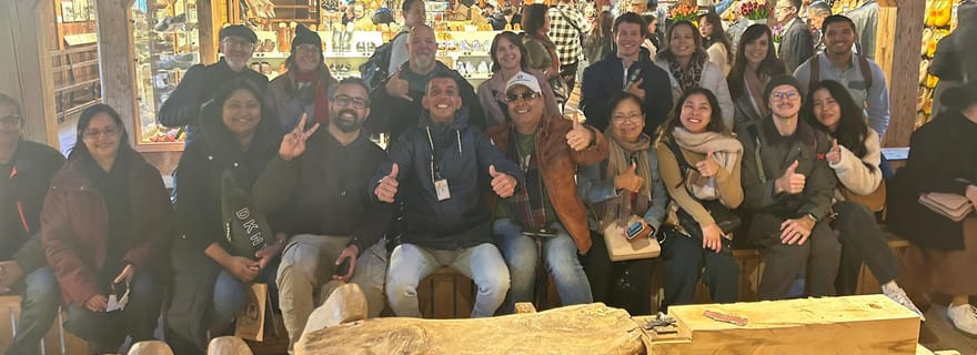 Depuis Amsterdam : Excursion d'une journée à Zaanse Schans et Giethoorn