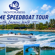 Singapore: Speedboat Maritime Guided Tour