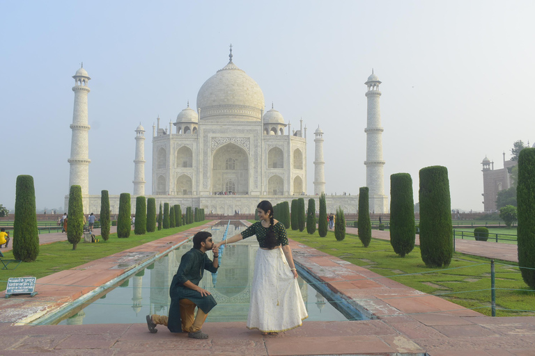 Vanuit Agra: Delhi tour op dezelfde dag met AC auto