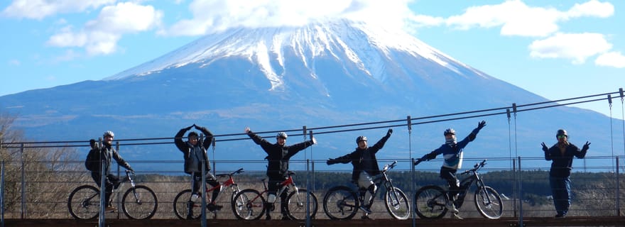 Shizuoka : Visite privée en E-bike autour du Mont Fuji