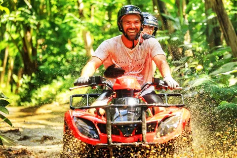 Ubud : Jungle, rizières, rivière et randonnée boueuse en quad