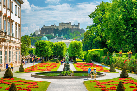 Visite de Salzbourg : Les jardins de Mirabell, la Mélodie du Bonheur, MozartVisite de Salzbourg : Les jardins de Mirabell, La Mélodie du bonheur, Mozart