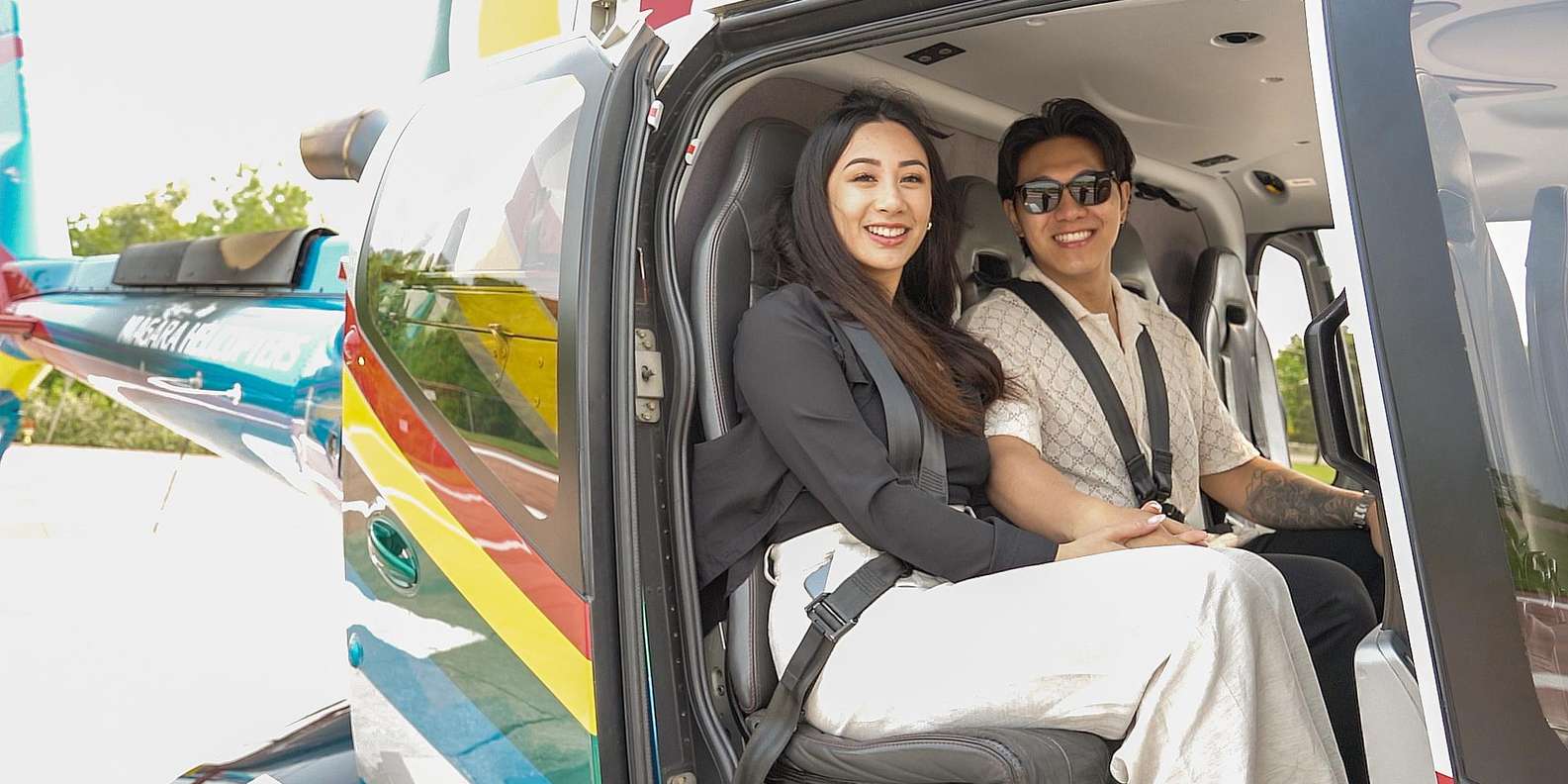 Niagara Falls USA: Boat Tour & Helicopter Ride with Transfer
