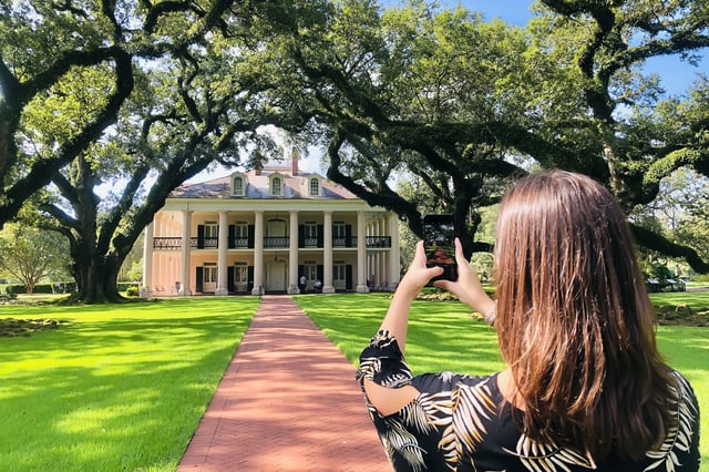 Nueva Orleans: Visita a la plantación Oak Alley con transporte