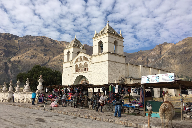 Viaje al Cañón del Colca 2 Días + Traslado a Puno con Comidas