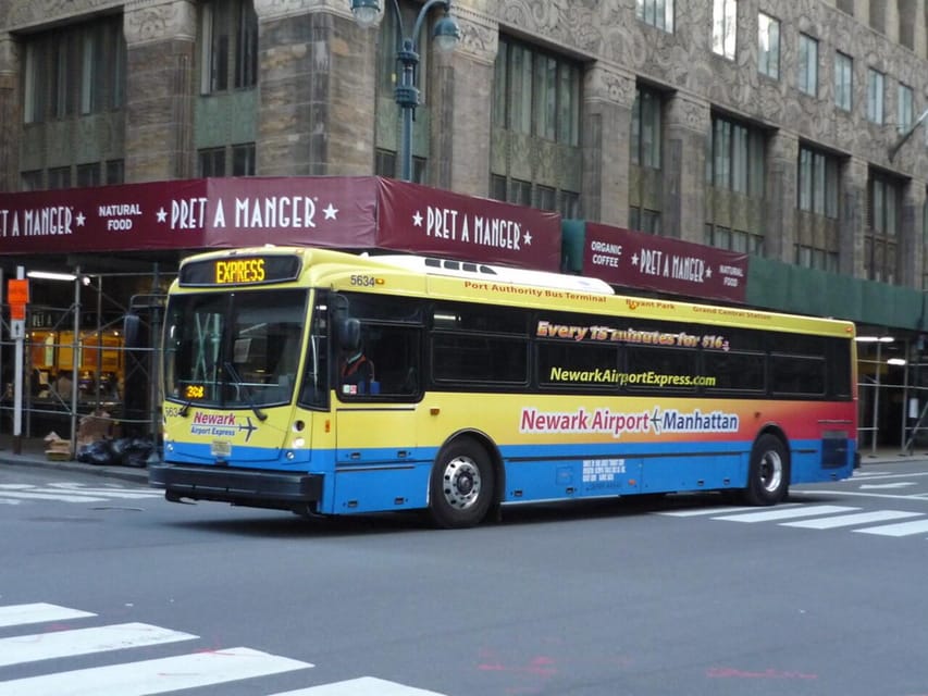 Manhattan Bus Transfer from/to Newark Airport GetYourGuide
