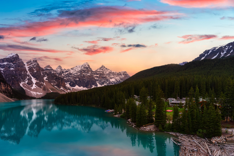 Luxury tour to Lake Louise & Moraine Lake from Canmore/Banff Moraine Lake & Lake Louise Luxury SHARED DAY TOUR