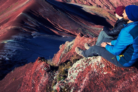 From Cusco: Red Valley and Rainbow Mountain Tour on ATVs Red Valley and Rainbow Mountain Tour by ATV Double