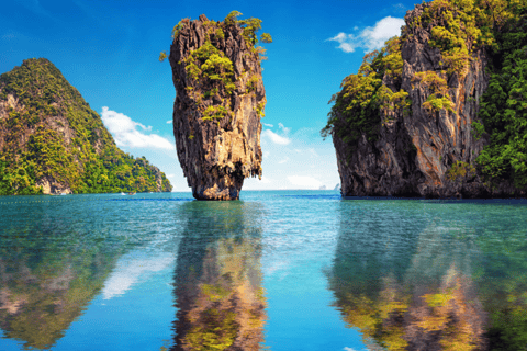 From Phuket: Phang Nga & James Bond Canoeing by Speedboat James Bond: Excluded Hotel Roundtrip Transfer