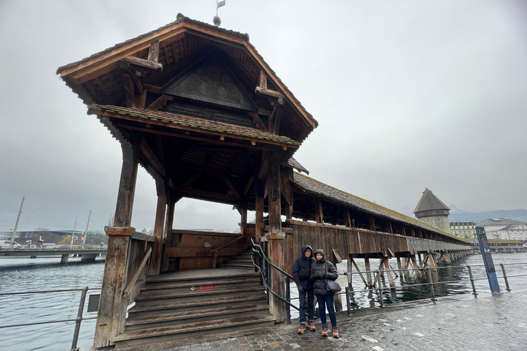 Luzern: Tagestour auf die Rigi mit Bootsfahrt und Zahnradbahn