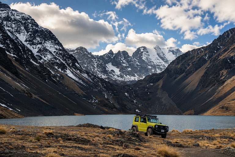Private 4x4 & Trek: Touch Ventanani Glacier (5,010m) La Paz Private 4x4 & Trek: Ventanani Glacier 5010 m+ Andean snack