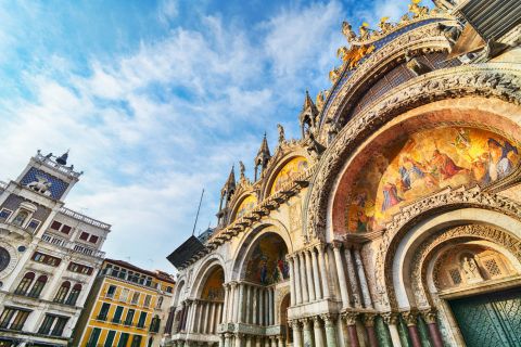 Venezia: Forbi-køen-adgang til Markuskirken med lydguide