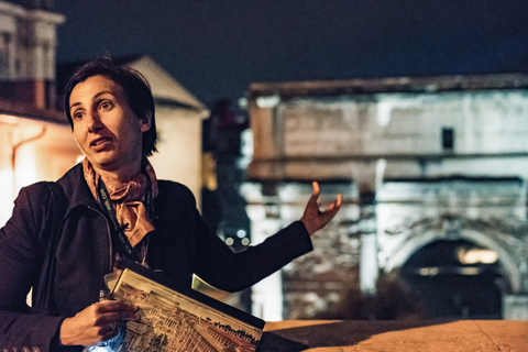 Colosseum by Evening Guided Tour with Optional Arena Access Colosseum & Arena Floor - Semi Private Tour up to 10 People