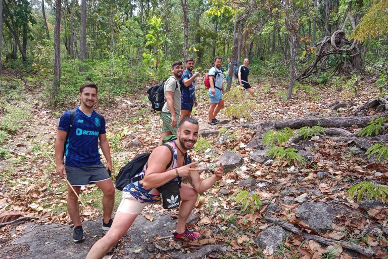 Chiang Mai: 2-Day Jungle Trek with Elephant Farm & Raft Ride Hotel Pickup and Drop-off (within Pickup Area)