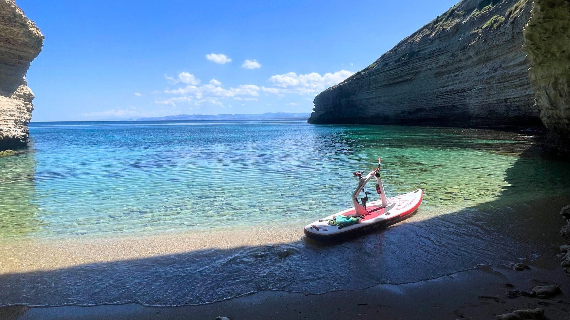 Porto Torres: Tour mit dem Wasserfahrrad