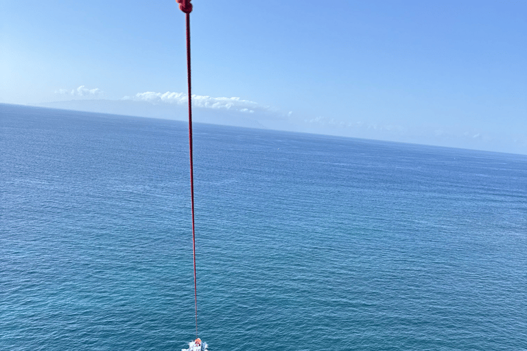 Parascending in Los Cristianos, Tenerife