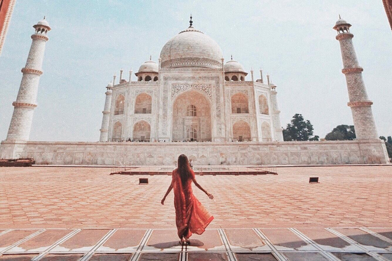 De Delhi: Tour particular de luxo de 4 dias pelo Triângulo Dourado de carroTour particular com acomodação em hotel 4 estrelas