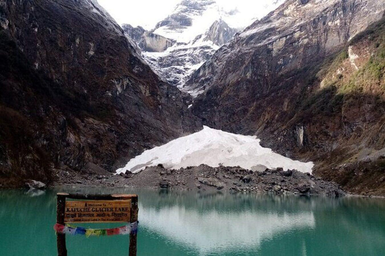 Pokhara: 3-Day Kapuche Glacier Lake Trek with Guide