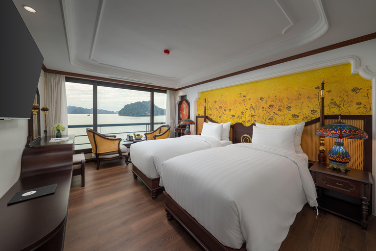 هانوي: 3 أيام في خليج ها لونج ولان ها 5 نجوم، رحلة بحرية على متن L&#039;amour Cruise، وعرض شعبي3 أيام وليلتان - بدو