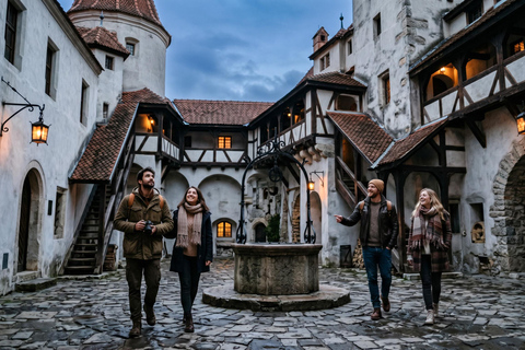 TOUR Bran Castle (Dracula), Peles Castle & Wednesday Castle Audio guide in 24 languages