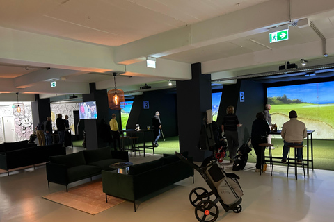 Dreieich: Indoor Golf Experience with Trackman Simulator