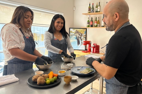 Lima: Gourmet Peruvian Cooking Class and Wine Tasting