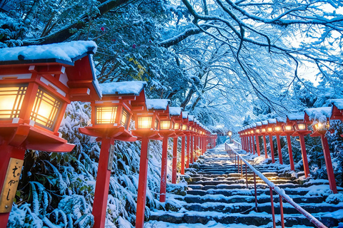 Kyoto: Arashiyama, Sanzen-in & Kifune Shrine Day Trip Departure from Osaka (Basic Package)