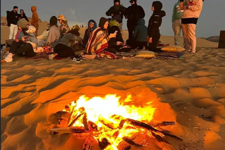 Agadir/Taghazout : Aventure en Sandboard et Dîner au Coucher du SoleilAgadir/Taghazout : aventure en sandboard et dîner au coucher du soleil