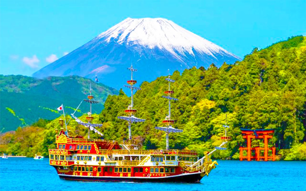 Tokio: Tagestour mit dem Bus zum Berg Fuji und zur Hakone-Seilbahn