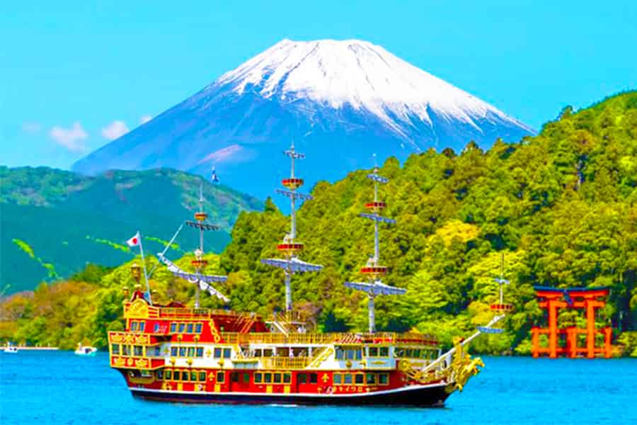 Tokio: Tagestour mit dem Bus zum Berg Fuji und zur Hakone-Seilbahn. Foto: GetYourGuide Tokio: Tagestour mit dem Bus zum Berg Fuji und zur Hakone-Seilbahn. Foto: GetYourGuide