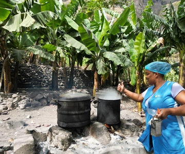 Aulas de culinária em Santo Antão, Cabo Verde