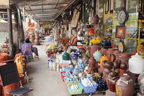 Las afueras de Hanói: tour en jeep por el pueblo de cerámica de Bat Trang