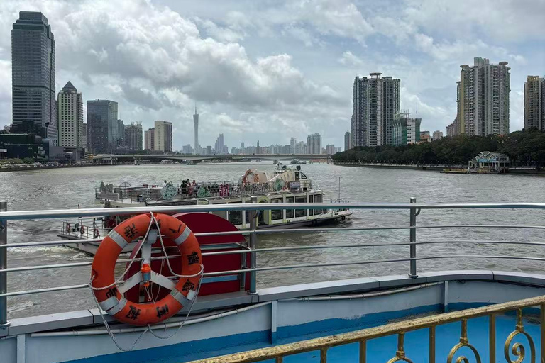Guangzhou: Pearl River Cantonese Food Cruise with Pickup 10:30 AM Pickup for 11:30 AM Cruise