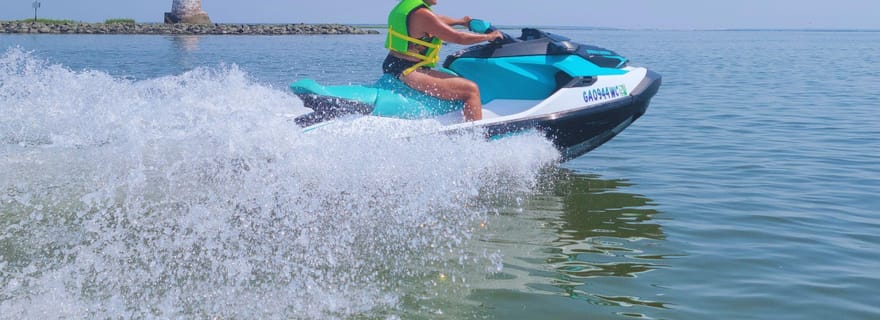 Tybee Island : Location de jet ski simple ou tandem